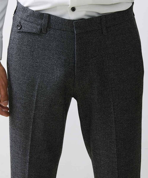 MICHEL KLEIN HOMME (ミッシェルクランオム)の「ウォームスラックスパンツ(スラックス・メンズ・ブラック/グレー・MEDIUM/LARGE/X-LARGE)」の7枚目の写真