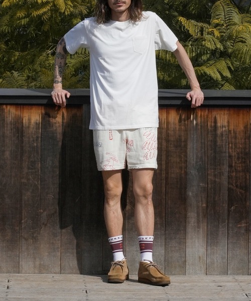 BANKS（バンクス）の「WALK SHORTS/BANKS(バンクス)ショートパンツ（その他パンツ・メンズ・ベージュ・MEDIUM/SMALL/LARGE）」の5枚目の写真