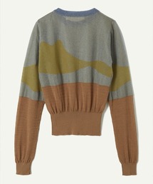 leinwande（ラインヴァンド）の「Landscape Intarsia Knit Top（ニット