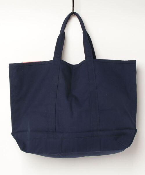 PARROTT CANVAS（パロットキャンバス）の「PARROTT CANVAS GREENVILLE LIGHT TOTE（トートバッグ・メンズ・ネイビー/キナリ・FREE）」の9枚目の写真