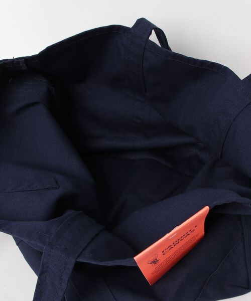 PARROTT CANVAS（パロットキャンバス）の「PARROTT CANVAS GREENVILLE LIGHT TOTE（トートバッグ・メンズ・ネイビー/キナリ・FREE）」の11枚目の写真