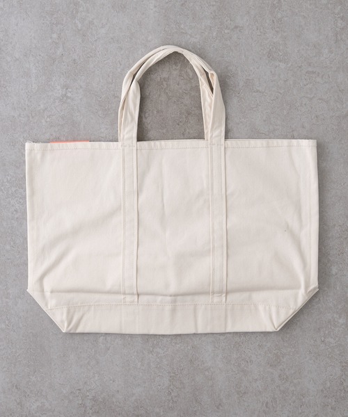 PARROTT CANVAS（パロットキャンバス）の「PARROTT CANVAS GREENVILLE LIGHT TOTE（トートバッグ・メンズ・ネイビー/キナリ・FREE）」の3枚目の写真