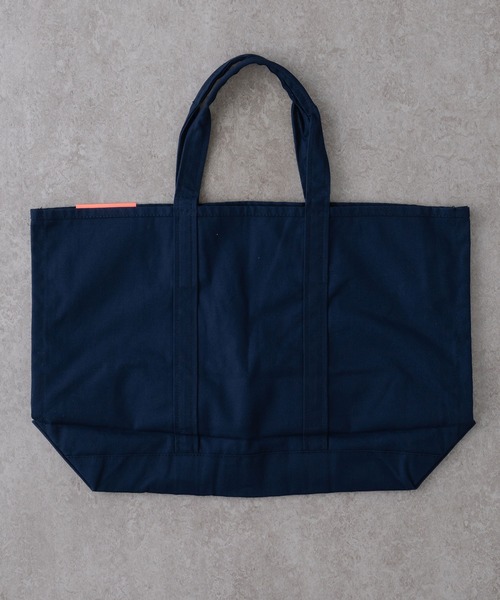 PARROTT CANVAS（パロットキャンバス）の「PARROTT CANVAS GREENVILLE LIGHT TOTE（トートバッグ・メンズ・ネイビー/キナリ・FREE）」の6枚目の写真