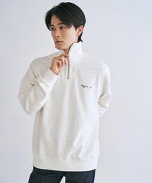 【美品】完売品agnis b. ハーフジップスウェットトレーナー 古着 希少XL 78913787_b_01_215.jpg