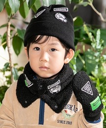 いろいろワッペンニット帽