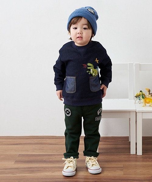 kladskap（クレードスコープ）の「いろいろワッペンニット帽（ニットキャップ/ビーニー・キッズ・ブラック/ブルー/パープル・FREE）」の8枚目の写真