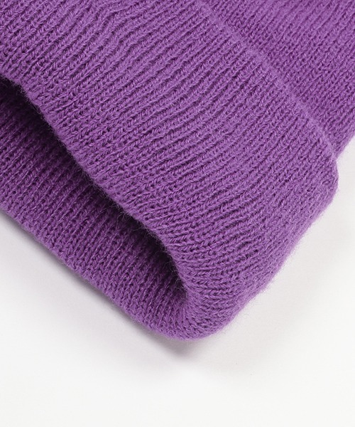 kladskap（クレードスコープ）の「いろいろワッペンニット帽（ニットキャップ/ビーニー・キッズ・ブラック/ブルー/パープル・FREE）」の16枚目の写真