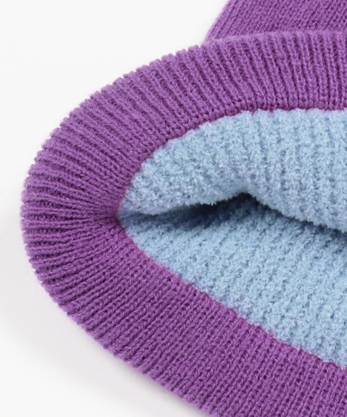 kladskap（クレードスコープ）の「いろいろワッペンニット帽（ニットキャップ/ビーニー・キッズ・ブラック/ブルー/パープル・FREE）」の19枚目の写真