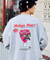 MULGA | 【MULGA THE LIFE】コラボ裏起毛プリントスウェットクルー(スウェット)