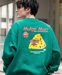 MULGA | 【MULGA THE LIFE】コラボ裏起毛プリントスウェットクルー(スウェット)