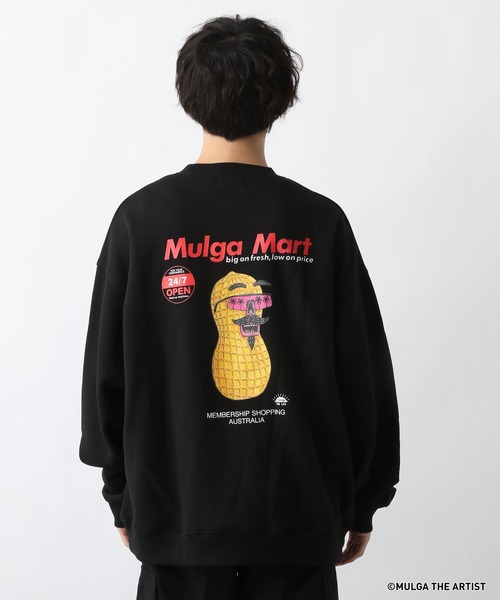 MULGA（モルガ）の「【MULGA THE LIFE】コラボ裏起毛プリント 