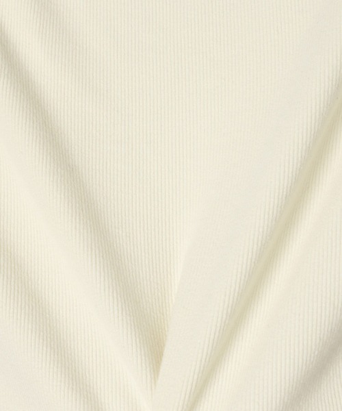 Heather（ヘザー）の「カップ付きバレエネックTEE  989248（Tシャツ/カットソー・レディース・ブラック/アイボリー・FREE）」の9枚目の写真