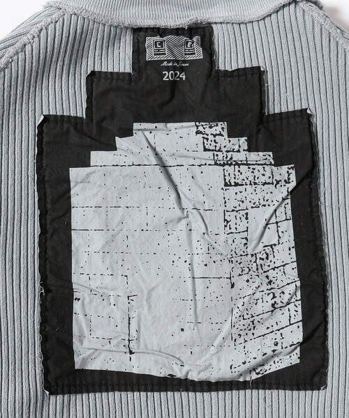 C.E シーイーOVERDYE WIDE RIB CUT HALF ZIP C.E (シーイー) OVERDYE WIDE RIB CUT HALF ZIP CES25CS21