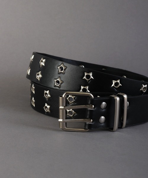 WESTSEA（ウエストシー）の「スターアイレットベルト（ベルト・メンズ・ブラック/ホワイト・FREE）」の10枚目の写真