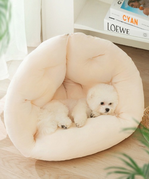 aimoha（アイモハ）の「2WAY　ペット用ソファーマット（ペット用クッション/マット・レディース・ピンク/ホワイト・LARGE/MEDIUM）」の5枚目の写真