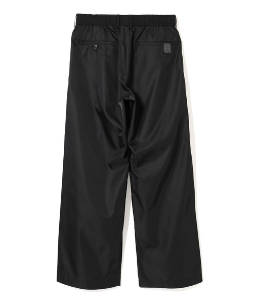 マッヒー様☆上質 2タック背中インゴムパンツ ネイビー 日本製 N.HOOLYWOOD (エヌハリウッド) / WEBBING BELT HALF PANTS