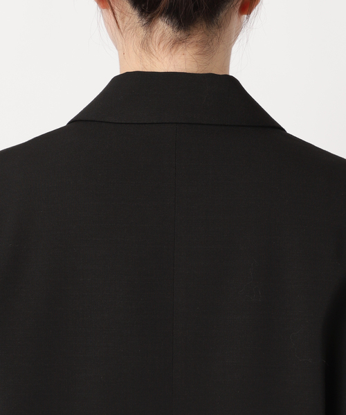 journal standard L'essage（ジャーナルスタンダードレサージュ）の「モスリン テーラージャケット（テーラードジャケット・レディース・ブラック/ベージュ・FREE）」の21枚目の写真