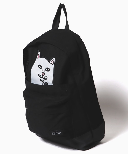 RIPNDIP（リップンディップ）の「RIPNDIP/リップンディップ LORD NERMAL VELCRO HANDS BACKPACK リュック（バックパック/リュック・メンズ・ブラック・FREE）」の16枚目の写真