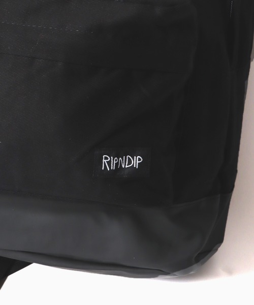 RIPNDIP（リップンディップ）の「RIPNDIP/リップンディップ LORD NERMAL VELCRO HANDS BACKPACK リュック（バックパック/リュック・メンズ・ブラック・FREE）」の10枚目の写真