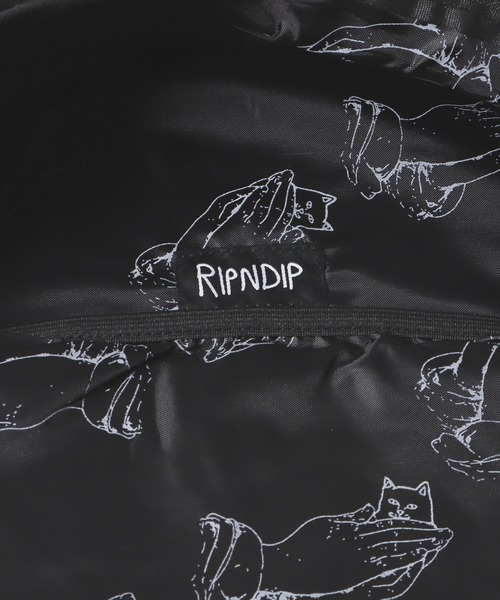 RIPNDIP（リップンディップ）の「RIPNDIP/リップンディップ LORD NERMAL VELCRO HANDS BACKPACK リュック（バックパック/リュック・メンズ・ブラック・FREE）」の13枚目の写真