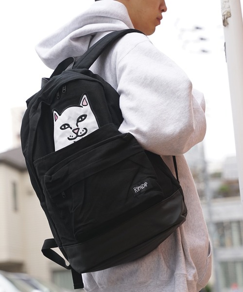 RIPNDIP リップンディップ Lord Nermal リュック バックパック RIPNDIP (リップンディップ) Lord Nermal Backpack - Black