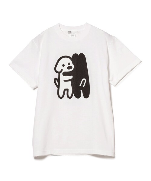 TOKYO CULTUART by BEAMS（トウキョウカルチャートバイビームス）の「matsui / Hug Tee（Tシャツ/カットソー・メンズ・ホワイト・MEDIUM/SMALL/X-LARGE/LARGE）」の2枚目の写真