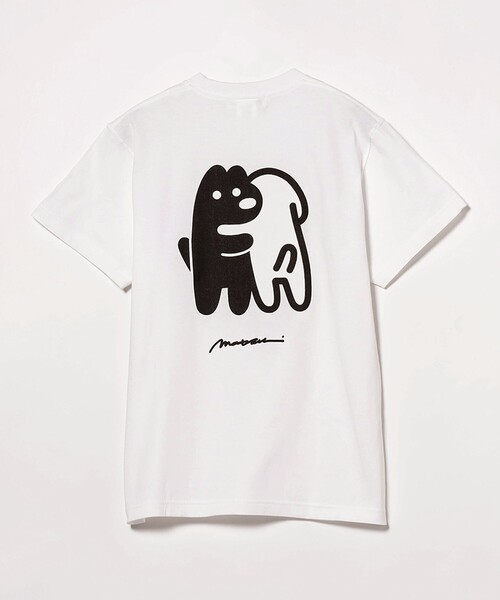 TOKYO CULTUART by BEAMS（トウキョウカルチャートバイビームス）の「matsui / Hug Tee（Tシャツ/カットソー・メンズ・ホワイト・MEDIUM/SMALL/X-LARGE/LARGE）」の6枚目の写真