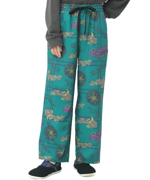 チチカカ(チチカカ)の「アソートストレートレッグパンツ【ユニセックス】(その他パンツ・レディース・ブラウン/ネイビー/ターコイズブルー・LARGE/MEDIUM)」の9枚目の写真