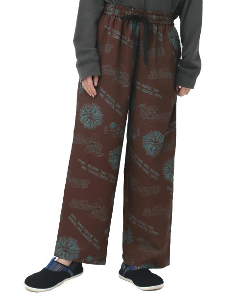 チチカカ(チチカカ)の「アソートストレートレッグパンツ【ユニセックス】(その他パンツ・レディース・ブラウン/ネイビー/ターコイズブルー・LARGE/MEDIUM)」の7枚目の写真