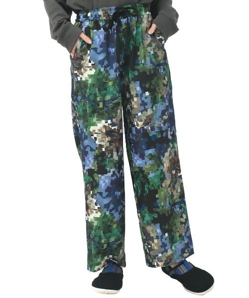 チチカカ(チチカカ)の「アソートストレートレッグパンツ【ユニセックス】(その他パンツ・レディース・ブラウン/ネイビー/ターコイズブルー・LARGE/MEDIUM)」の8枚目の写真