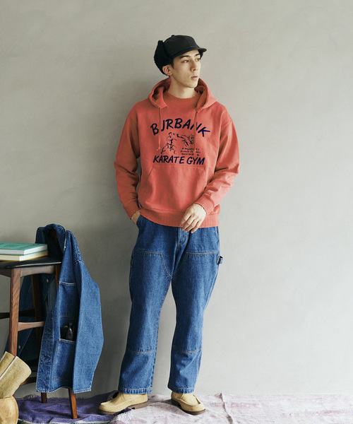 JOURNAL STANDARD relume（ジャーナルスタンダード　レリューム）の「【MR.CLOSET / ミスタークローゼット】プリントフードパーカー（パーカー・メンズ・ライトグレー/ブラック/パープル/レッド・MEDIUM/LARGE）」の20枚目の写真