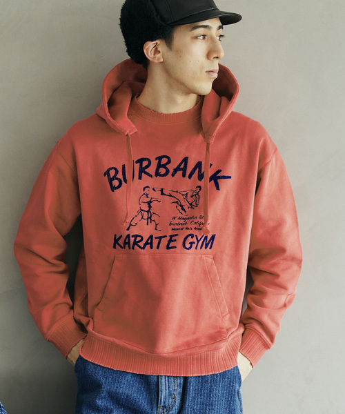 JOURNAL STANDARD relume（ジャーナルスタンダード　レリューム）の「【MR.CLOSET / ミスタークローゼット】プリントフードパーカー（パーカー・メンズ・ライトグレー/ブラック/パープル/レッド・MEDIUM/LARGE）」の11枚目の写真