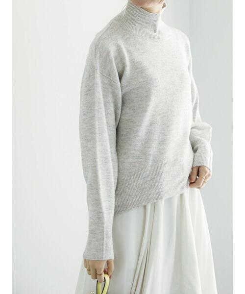 Te chichi（テチチ）の「ミックスラメニット（ニット/セーター・レディース・ネイビー/ラベンダー/グレー・F）」の4枚目の写真