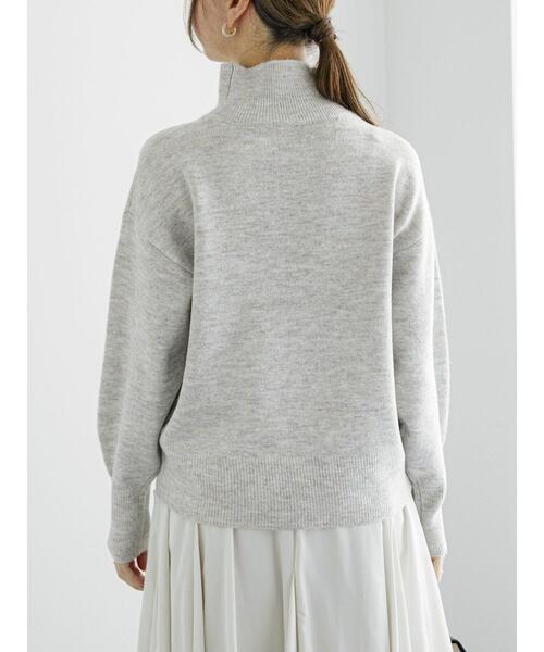 Te chichi（テチチ）の「ミックスラメニット（ニット/セーター・レディース・ネイビー/ラベンダー/グレー・F）」の21枚目の写真