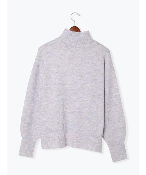 Te chichi（テチチ）の「ミックスラメニット（ニット/セーター・レディース・ネイビー/ラベンダー/グレー・F）」の12枚目の写真