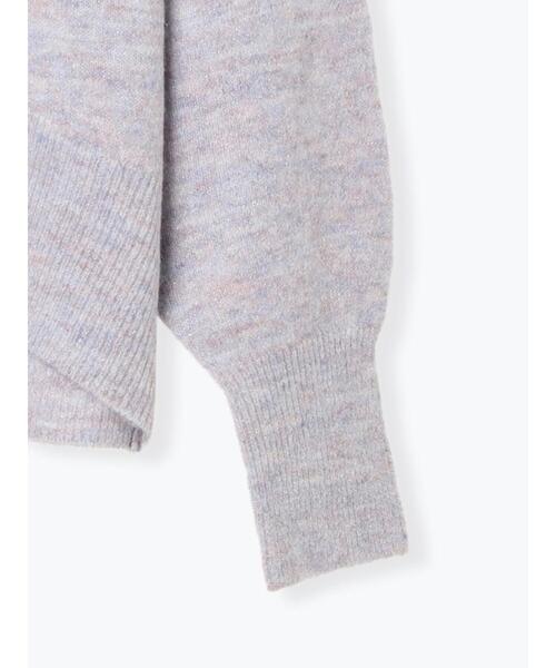 Te chichi（テチチ）の「ミックスラメニット（ニット/セーター・レディース・ネイビー/ラベンダー/グレー・F）」の14枚目の写真
