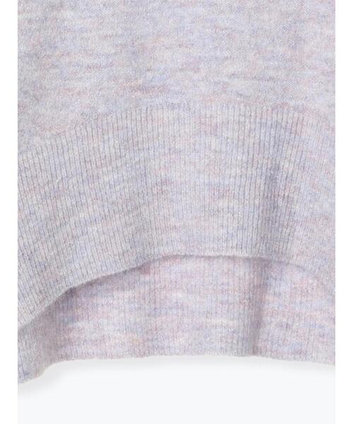 Te chichi（テチチ）の「ミックスラメニット（ニット/セーター・レディース・ネイビー/ラベンダー/グレー・F）」の15枚目の写真