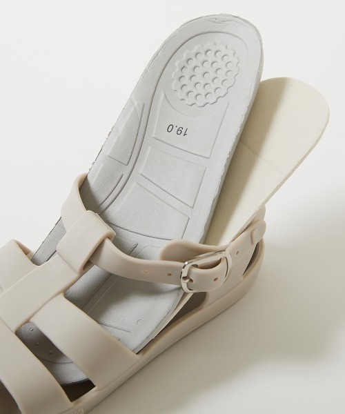 devirock（デビロック）の「耐水 グルカサンダル(クッションインソール付き)（サンダル・キッズ・ライトブラウン/グレー系1/ブラック・19.0cm/18.0cm/23.0cm/22.0cm/21.0cm/20.0cm/17.0cm）」の7枚目の写真