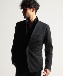 NICOLE CLUB FOR MEN | スタンドカラーデザインカヴァーオールジャケット(カバーオール)