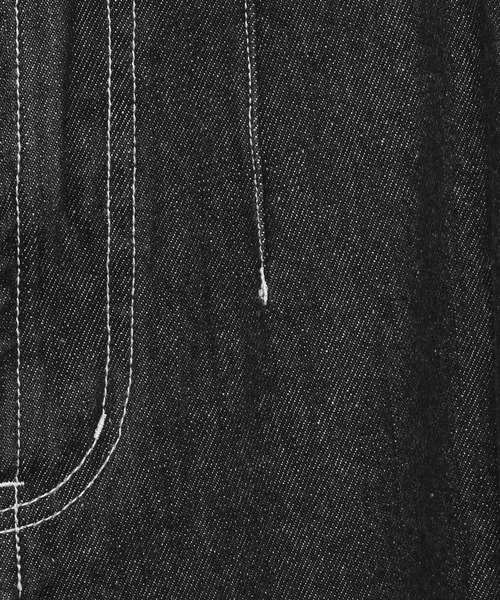 mysty woman(ミスティウーマン)の「ハイウエストカーブデニムパンツ 996920(デニムパンツ・レディース・ネイビー/ブラック/ブルー・SMALL/MEDIUM)」の19枚目の写真