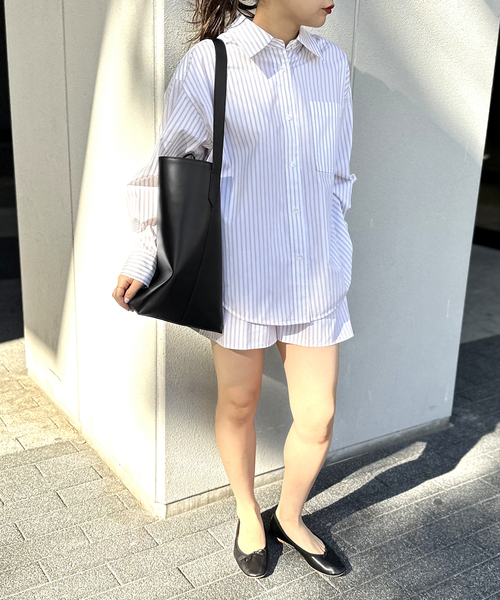 【未使用】LA SCAIA ラスカイア ワンハンドル トートバッグ ブラック 黒 U by SPICK&SPAN（ユーバイスピックアンドスパン）の「【LA SCAIA