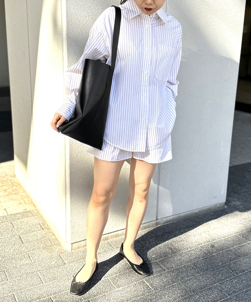 U by SPICK&SPAN（ユーバイスピックアンドスパン）の「【LA SCAIA/ラスカイア】ワンハンドルトートバッグ（ハンドバッグ・レディース・ブラック/ブラウン・FREE）」の12枚目の写真