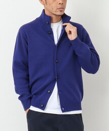NOLLEY'S goodman | 《ビジカジ対応》ラムウール スタンドカラーカーディガン(カーディガン/ボレロ)
