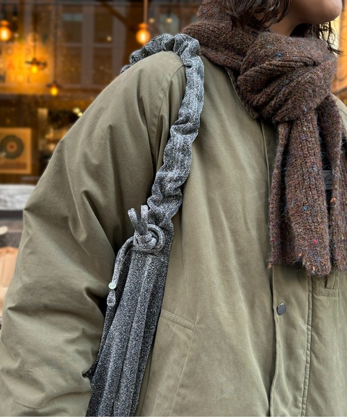 CPCM(シーピーシーエム)の「ラメギャザーショルダー(ショルダーバッグ・レディース・ブラウン/ブラック/シルバー・FREE)」の11枚目の写真