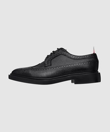 THOM BROWNE | LONGWING BROGUE W/ LIGHTWEIGHT RUBBER SOLE IN PEBBLE GRAIN(ローファー)