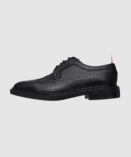 THOME BROWEN トムブラウン UK42レザー シューズ（THOM BROWNE