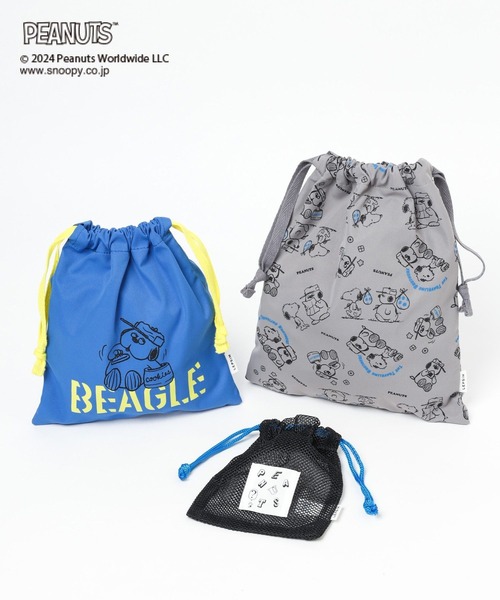LEPSIM（レプシィム）の「【PEANUTS】巾着3Pセット　992204（ポーチ・レディース・ピンク/オレンジ/ブルー・ONE SIZE）」の10枚目の写真