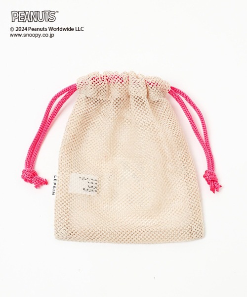 LEPSIM（レプシィム）の「【PEANUTS】巾着3Pセット　992204（ポーチ・レディース・ピンク/オレンジ/ブルー・ONE SIZE）」の6枚目の写真