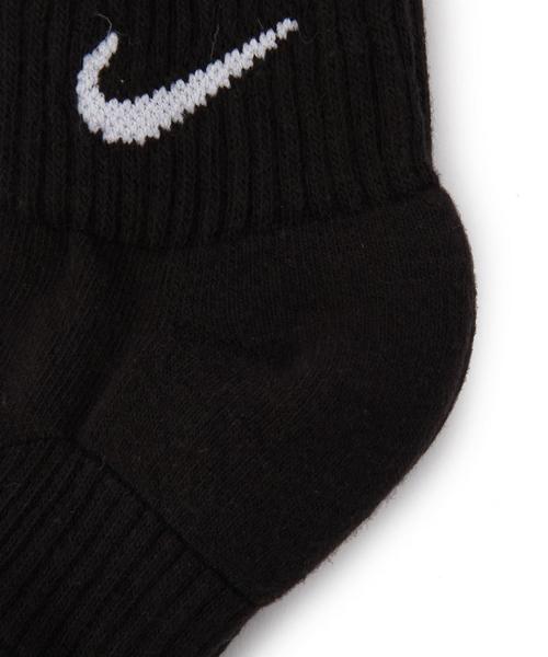 green label relaxing（グリーンレーベルリラクシング）の「NIKE3Pクォーターソックス（ソックス/靴下・キッズ・ホワイト/ブラック・19-21cm/17-19cm）」の4枚目の写真