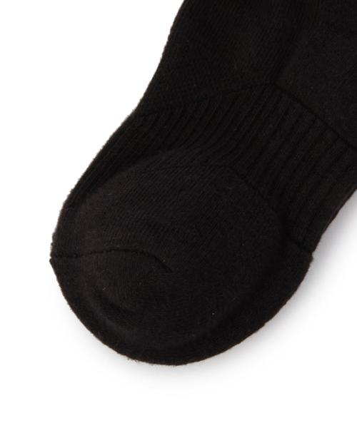 green label relaxing（グリーンレーベルリラクシング）の「NIKE3Pクォーターソックス（ソックス/靴下・キッズ・ホワイト/ブラック・19-21cm/17-19cm）」の5枚目の写真